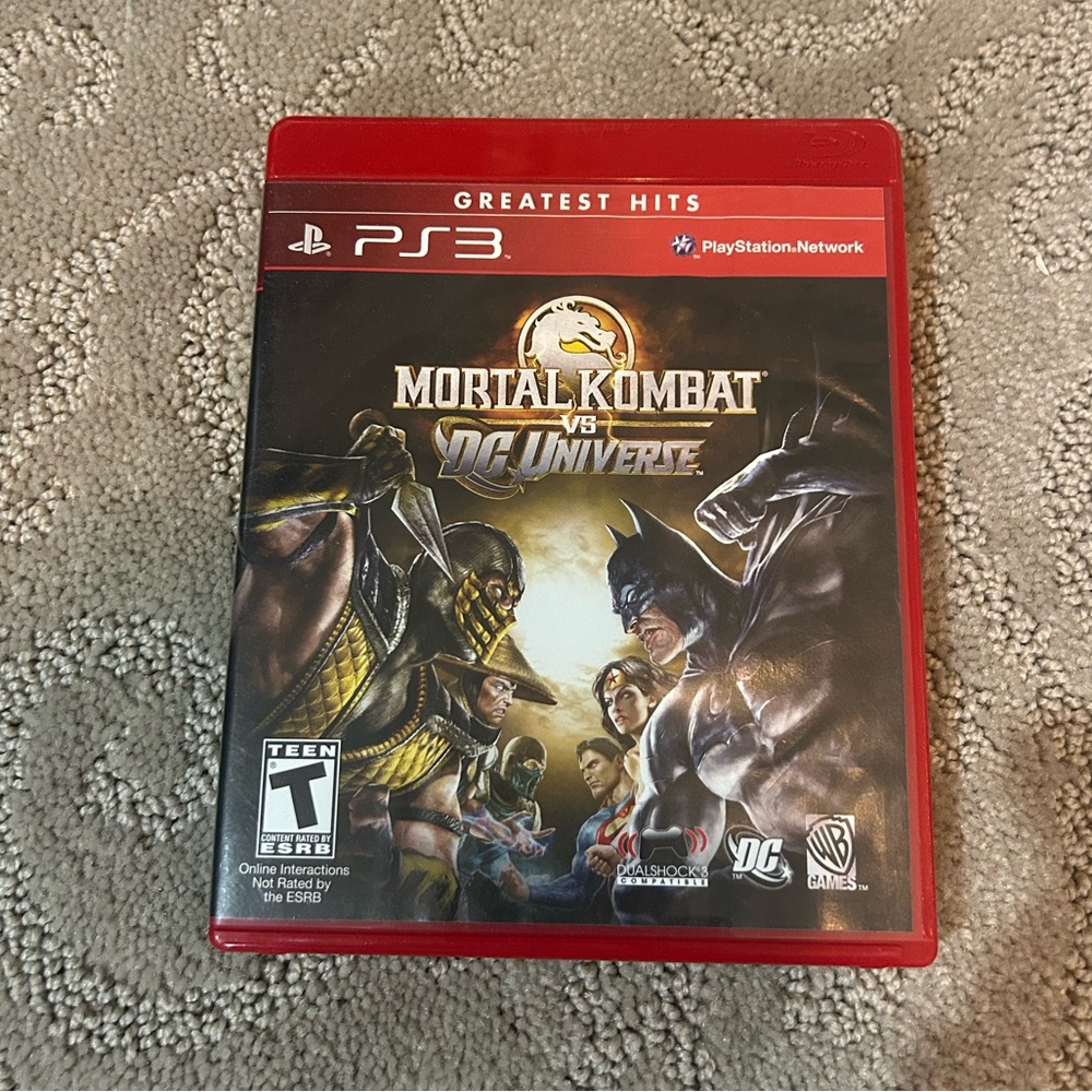 Mortal Kombat vs DC Universe for PS3 - Red Edition